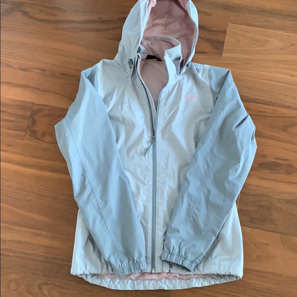 The North Face Resolve Plus Rain Jacket Pink